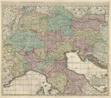 Map, Nicolaes Jansz. Visscher (1618-1679), Copperplate print