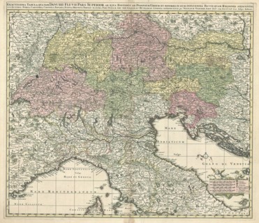 Map, Nicolaes Jansz. Visscher (1618-1679), Copperplate print