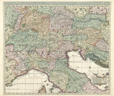 Map, Nicolaes Jansz. Visscher (1618-1679), Copperplate print