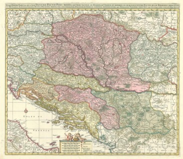 Map, Nicolaes Jansz. Visscher (1618-1679), Copperplate print
