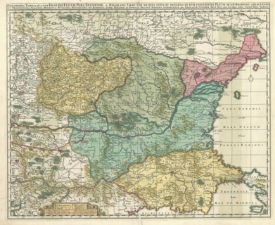 Map, Nicolaes Jansz. Visscher (1618-1679), Copperplate print