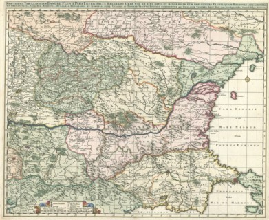 Map, Nicolaes Jansz. Visscher (1618-1679), Copperplate print