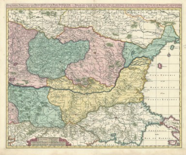 Map, Nicolaes Jansz. Visscher (1618-1679), Copperplate print