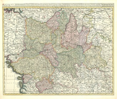 Map, Gerhard Valk (-1726), Copperplate print