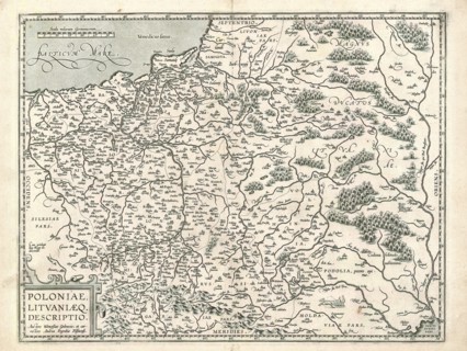 Map, Territorio di Siena con il dvcato di Castro, Copperplate print