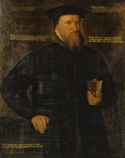 Portrait of Johannes Brandmüller, 1589, oil on canvas, 88 x 70 cm, not specified, but dated.,