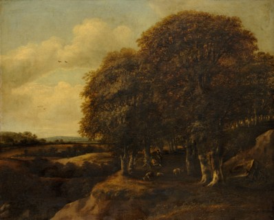 Landscape with shepherds, oil on canvas, 71 x 87.5 cm, unsigned, Jan Vermeer van Haarlem d. Ä.,