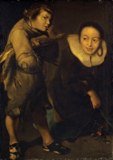 Two Freezing Children: Allegory of Winter, after 1663, oil on canvas, 67.5 x 94 cm, unmarked,