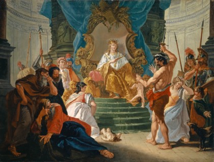 The Judgment of Solomon, c. 1750, oil on canvas, 102.1 x 133.5 cm, unmarked, Francesco Fontebasso,