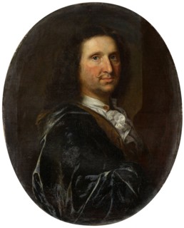 Portrait of Doctor Franz Platter (1645-1711), oil on canvas, 90 x 60 cm, unmarked, Johann Rudolf