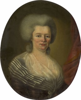 Portrait of Valerie Mieg-Thurneysen, 1786, oil on canvas, 64 x 51.5 cm, signed and dated left above