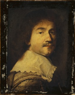 Half-length portrait of a young man, oil on canvas, 50 x 40 cm, unmarked, Ferdinand Bol, (Art /