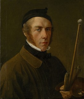 Selfportrait, c. 1825, oil on canvas, 61 x 52 cm, unmarked, Jakob Christoph Miville, Basel