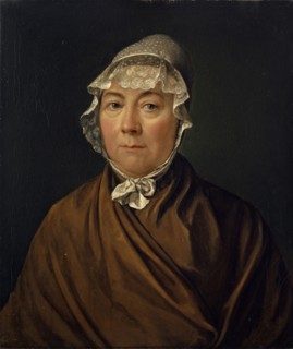 Portrait of the artist's mother, Maria Magdalena Miville-Lotz, c. 1824, oil on canvas, 61 x 52 cm,