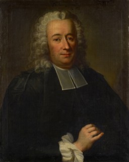 Portrait of Bernhard von Graffenried, 1748, oil on canvas, 75 x 60 cm, signed and dated lower right