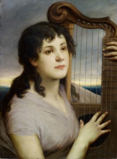 Mignon, 1900, oil on canvas, 59 x 43 cm, signed and inscribed lower right: G. Max. Mignon, Gabriel