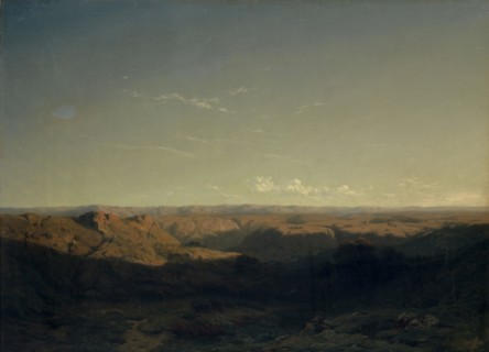 Southern Mountain Landscape, 1845-1850, oil on canvas, 62.4 x 85.9 cm, unsigned, Alexandre Calame,