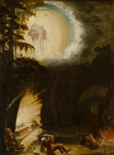 The Resurrection of Christ, 1527, oil on parchment, mounted on basswood, 34.5 x 25 cm, dated at the