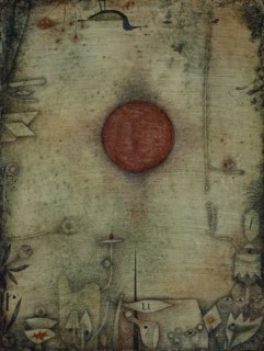 Ad marginem, 1930, 210 (E 10), 1935-1936 (revised), water color and nib on varnish primer nailed to