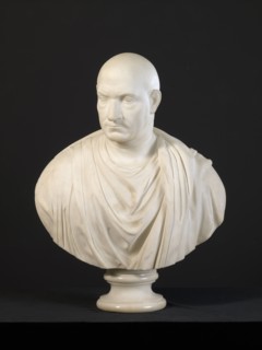 Bust of Scipio Africanus (copy of the basalt bust in Palazzo Rospigliosi in Rome), around 1850/60