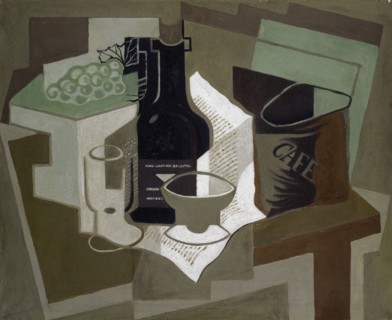Le sac de café, 1920 (May)?, Oil on canvas, 60 x 73.5 cm, not referenced, Juan Gris, Madrid
