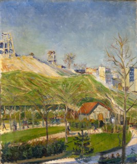 Square Saint-Pierre, Winter 1883/1884, oil on canvas, 65.4 x 54 cm, Dated lower right: 83., Paul