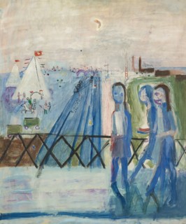 La suite, 1932, tempera and oil on paper, 75 x 63 cm, not specified, Walter Kurt Wiemken, Basel
