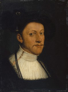 Portrait of Philip the Magnanimous of Hesse, oil on canvas, mounted on softwood, 52 x 39 cm, not