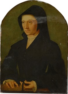 Portrait of a Woman, 1st quarter of the 16th century, oil on oak, 48 x 35 cm, unmarked,