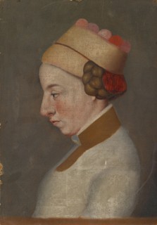 Head of the boy from the image of the Madonna of the Basel Mayor Jacob Meyer zum Hasen, c.