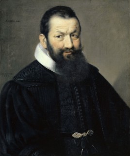 Portrait of Johann Rudolf Wettstein, 1639, oil on canvas, 67.5 x 56.5 cm, signed and dated halfway