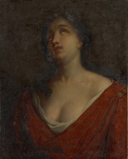Pending Magdalena (?), Oil on canvas, 68.5 x 55 cm, unsigned., Sir Anthony van Dyck, (Nachahmer /