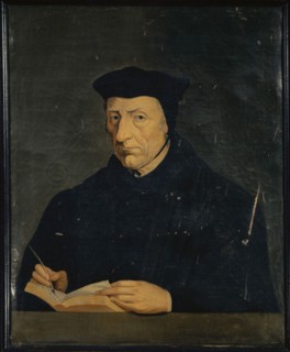 Portrait of the Hockesley, oil on canvas, 84.5 x 70.5 cm, unmarked., In the book two lines in