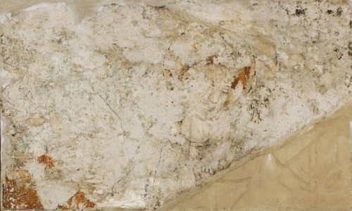 Annunciation to Mary: Maria annunziata, c. 1450, mural, rendered on canvas, 105 x 174.5 cm,