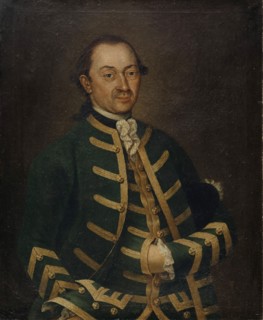 Portrait of an unknown gentleman, 1787, oil on canvas, 67 x 81.5 cm, Signed and dated on the