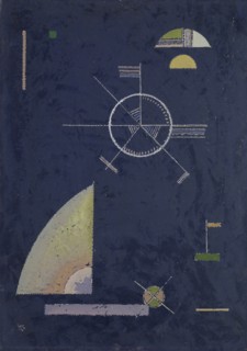 Dull gray, 1930 (April), oil on board, 34.5 x 24.4 cm, monogrammed and dated lower left: K [within