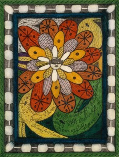 Skt. Adolf = Roosali, 1917, pencil and crayon, sheet: 28.9 x 21.9 cm, recto [left] Skt. Adolf = Roo