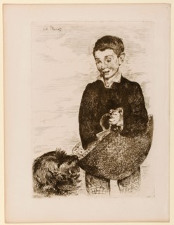 Le Gamin, 1862, etching, 2nd condition (from 2), sheet: 25.4 x 19.2 cm |, Plate: 20.5 x 14.5 cm, in