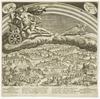 Venus, after 1603, etching on paper, foliage: approx. 24.1 x 24.3 cm, O. M. inscribed: VENVS, u, .,