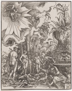 The Judgment of Paris, 1511, woodcut, sheet: 20.1 x 16 cm, U. r., dated and monogrammed: 1511, AA,