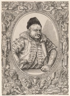 Portrait of Sigmund Feyerabend, c. 1571, woodcut, without heading and accompanying verses, folia: