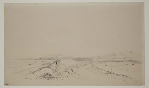 Maxime François Antoine Lalanne, French, 1827-1886, Diva, between 1827 and 1886, pencil on