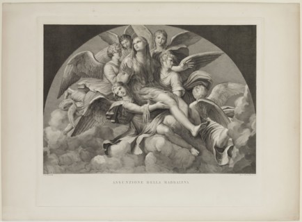 Antonio Ricciani, Italian, 1775-1836, after Giulio Romano, Italian, 1499-1546, Assumption of Mary