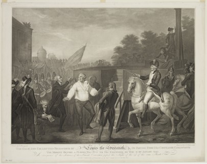 Luigi Schiavonetti, Italian, 1765-1810, after Charles Benazeck, English, 1767-1794, Louis XVI