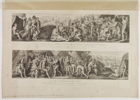 Nicolas Henri Tardieu, French, 1674-1749, after Giulio Romano, Italian, 1499-1546, Scipion