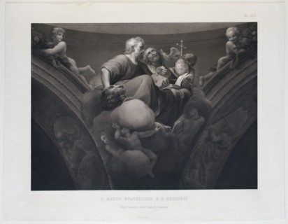 Paolo Toschi, Italian, 1788-1854, after Correggio, Italian, ca. 1489-1534, Saint Mark the