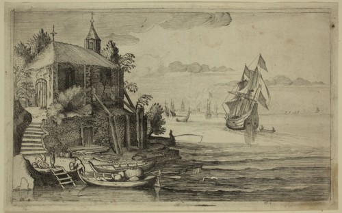 Jan van de Velde, Dutch, 1593-1641, after Cornelis Claesz van Wieringen, Dutch, c.1580 - 1633, A