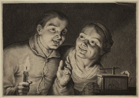 Cornelius Visscher, Dutch, 1619-1662, Mouse Trap, between 1619 and 1662, engraving printed in black