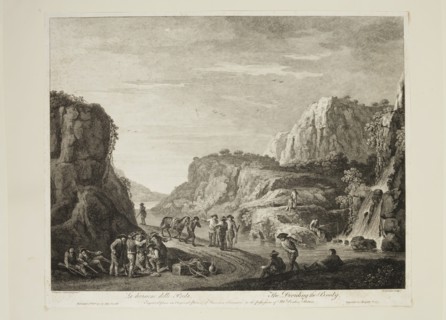 after Francesco Simonini, Italian, 1686-1753, Dividing of the Booty, 1781, etching and engraving
