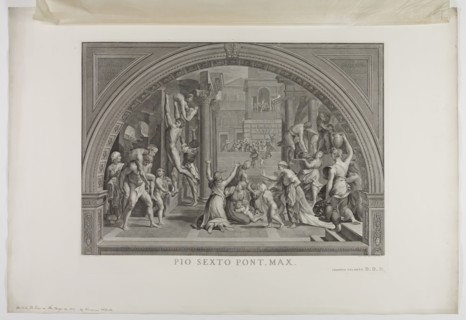 Giovanni Volpato, Italian, 1733-1803, after Bernardino Nocchi, Italian, 1741-1812, after Raphael,
